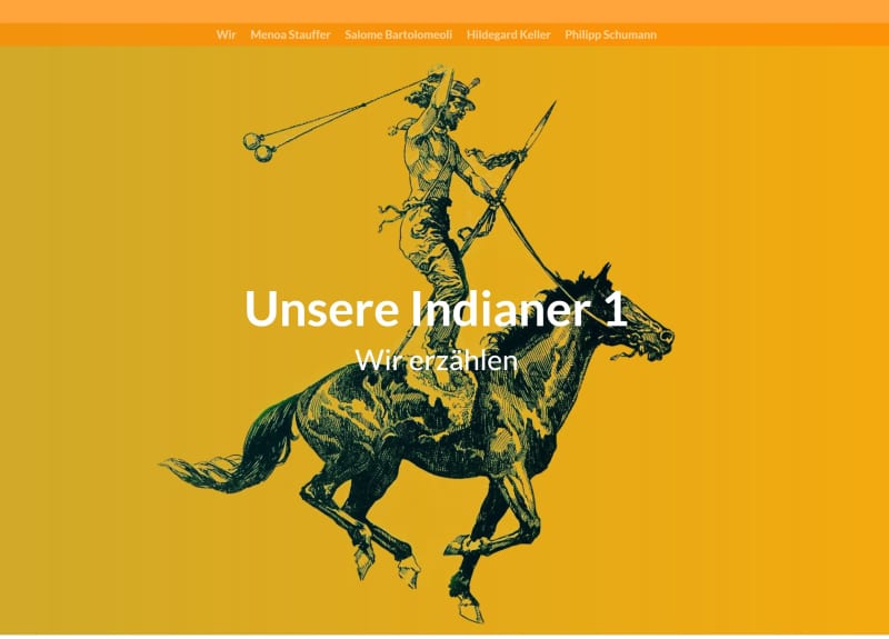 Indianer auf ZurichStories.Org